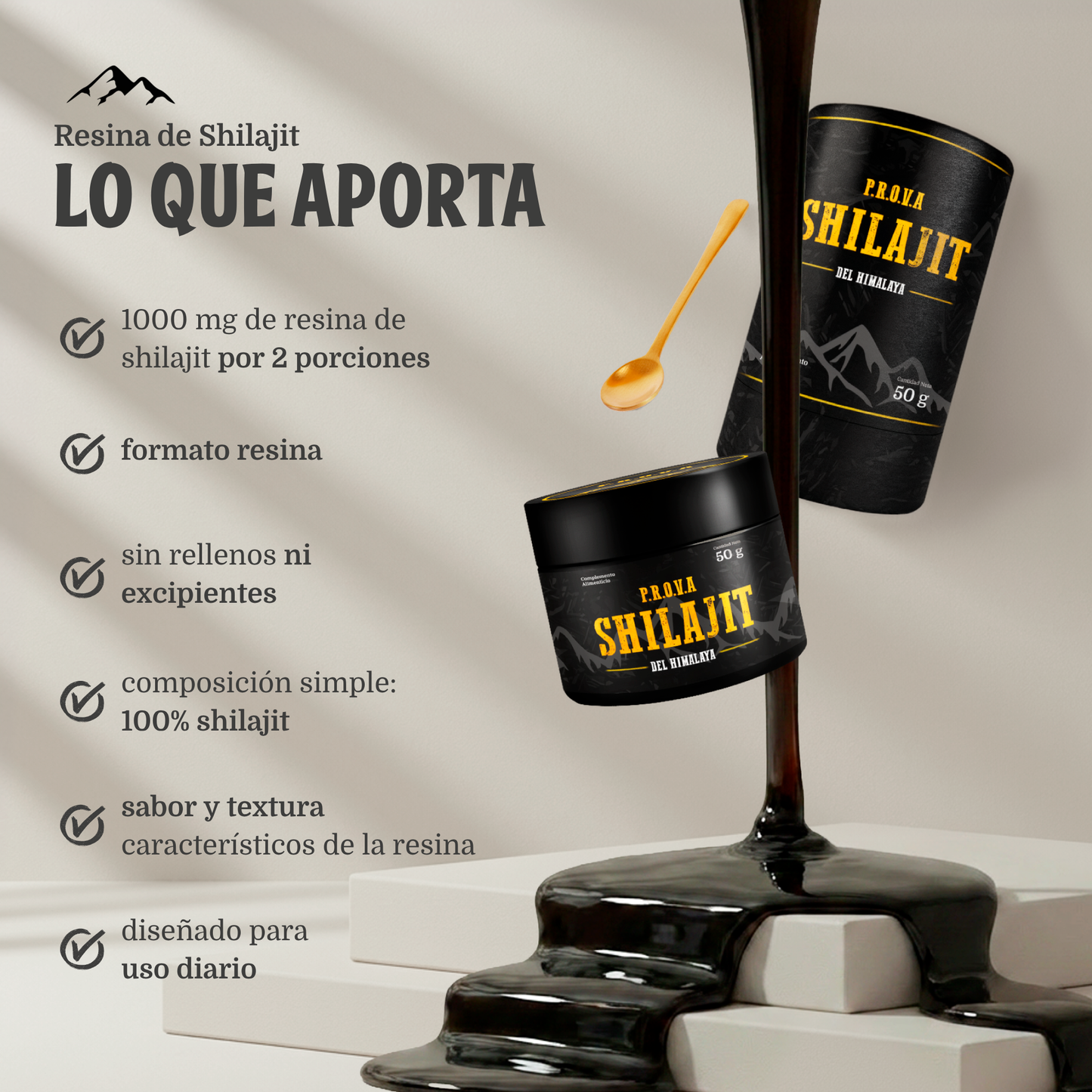 SHILAJIT - Resina del Himalaya