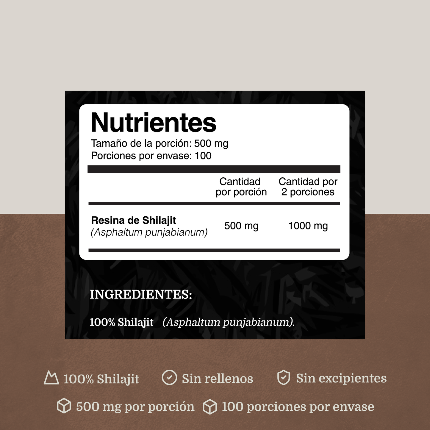 SHILAJIT - Resina del Himalaya